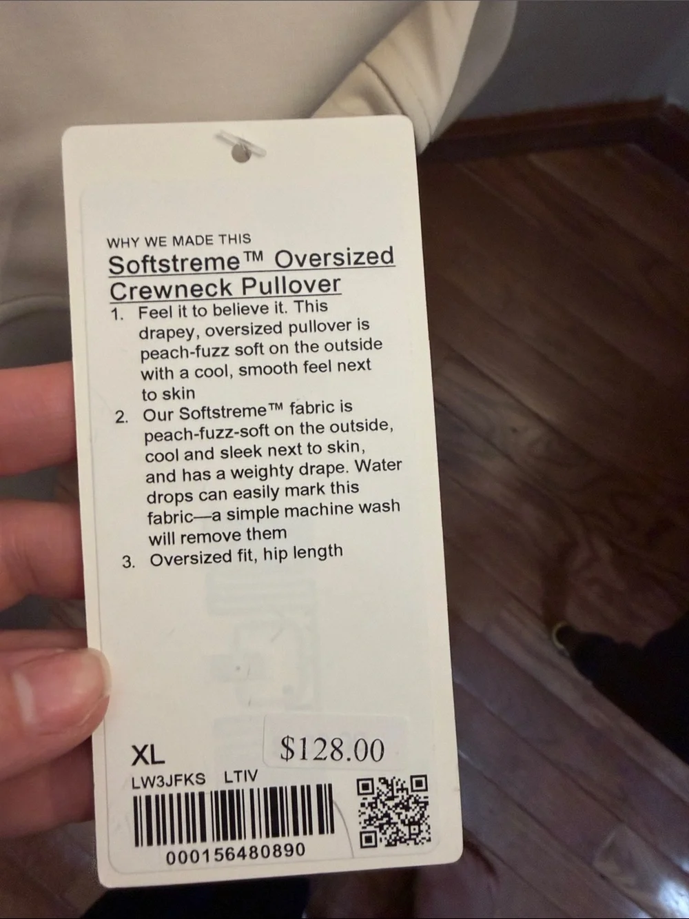 LULULEMON SOFTSTREME oversized Crewneck Sweatshirt pullover